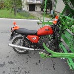 nehoda motorkáře foto PČR (2)
